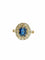 Bague 54 Bague ancienne en or 18 carats saphir et diamants 58 Facettes