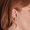 MAUBOUSSIN VINTAGE - Boucles d'oreilles en or jaune