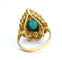Bague Bague en or jaune avec émeraude 58 Facettes