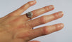 Bague 53 Bague ronde Art Déco diamants 58 Facettes