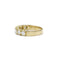 Bague 50 Demi-Alliance Or jaune & diamants 58 Facettes 240114R