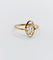 Bague 56 Bague marquise style Art nouveau filigranée vintage en or 18k 58 Facettes A06641