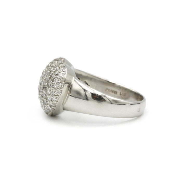 Bague - Platine et Diamants