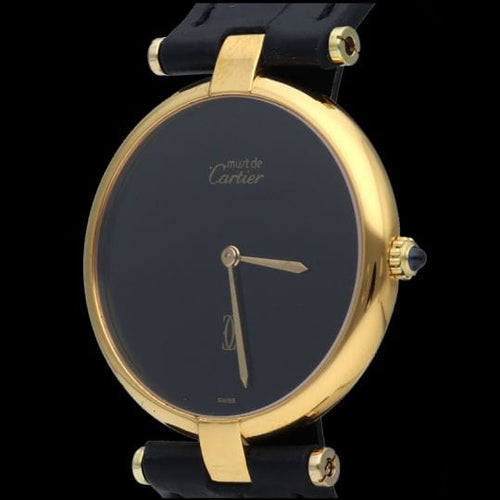 Montre Cartier Montre Must De Cartier Vermeil 58 Facettes MT41236