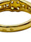 Bague or jaune et diamant