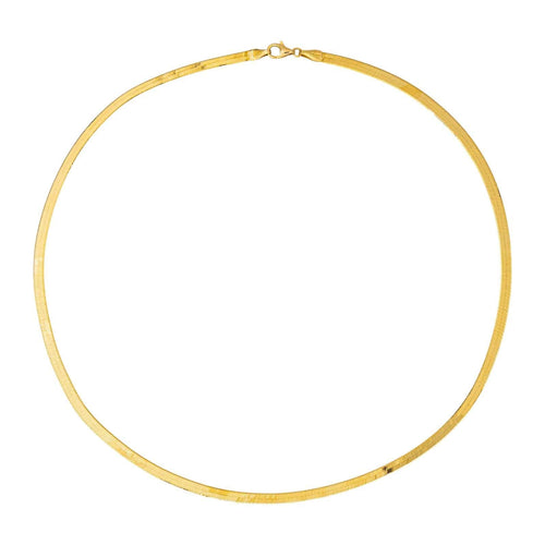 Collier Collier  Maille miroir  Or jaune 58 Facettes 4584700CN