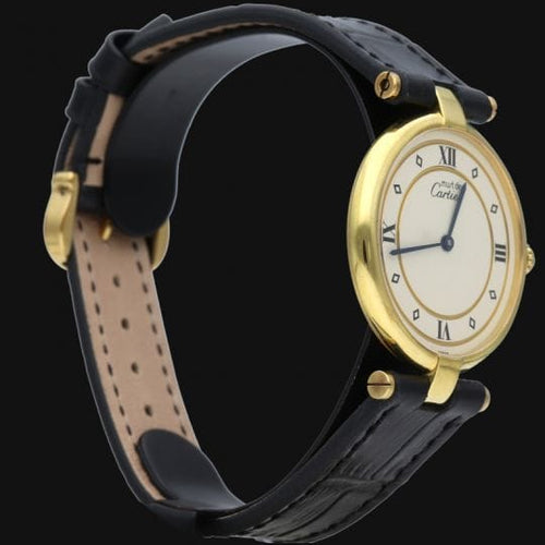 Montre Cartier Montre Must De Cartier Vermeil 58 Facettes MT44302