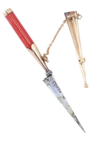 Broche BROCHE VENDETTA CORSE CORAIL 58 Facettes 086751