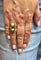 Bague 53 Bague en or jaune toi et moi perles de Tahiti 58 Facettes