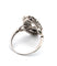 Bague 54 Bague en platine avec diamants 58 Facettes