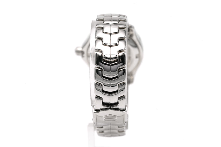 TAG Heuer - Montre Link en acier, nacre et diamants 0,07 ct