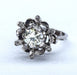 Bague 53 Bague ancienne en or et diamants 58 Facettes