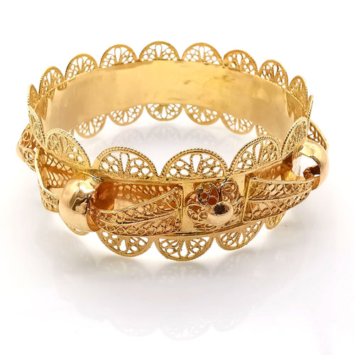 Bracelet Bracelet oriental filigrane or jaune 58 Facettes