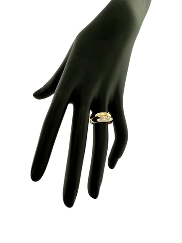 Bague 58 Cartier Trinity « Les Must de Cartier » Or blanc, jaune, rose - taille 58 58 Facettes