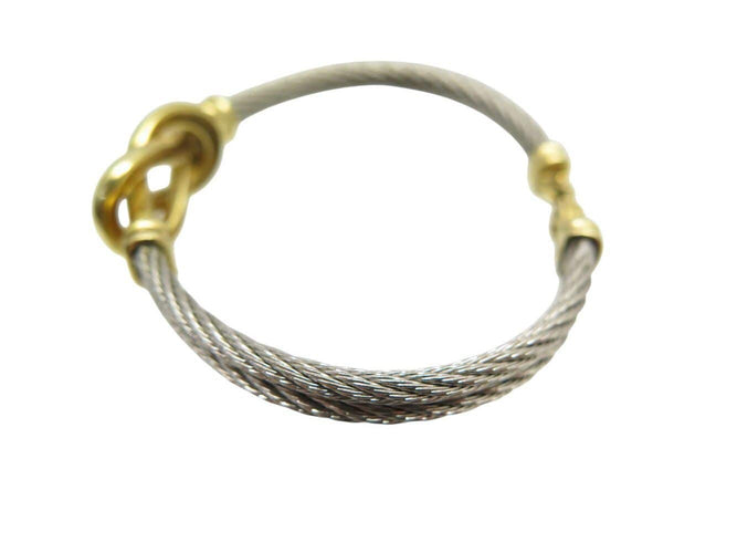 Bracelet vintage bracelet FRED force 10 infinie gm or jaune 18k acier t16.5 58 Facettes 271707
