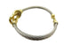 Bracelet vintage bracelet FRED force 10 infinie gm or jaune 18k acier t16.5 58 Facettes 271707