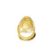 Bague 56.5 bague en or et argent avec diamants 58 Facettes Q141B(949)