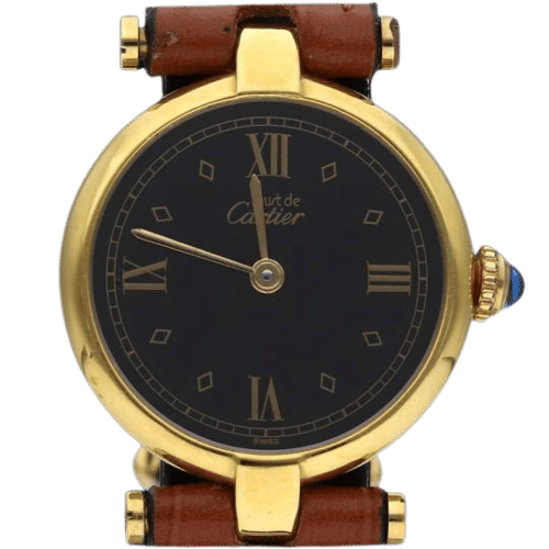Montre Cartier Montre Must De Cartier Vermeil 58 Facettes MT41234