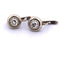 Boucles d'oreilles Boucles d'oreilles antiques en diamant - Or blanc 58 Facettes