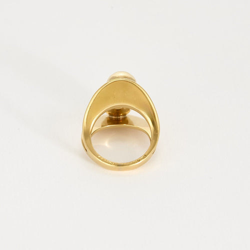 Bague 49 Cartier Dinh Van - Rare Bague en Or jaune 18k 58 Facettes 58FC23