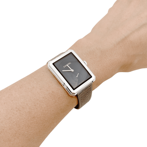 Montre Montre Femme CHANEL BOY-FRIEND acier. 58 Facettes 34777