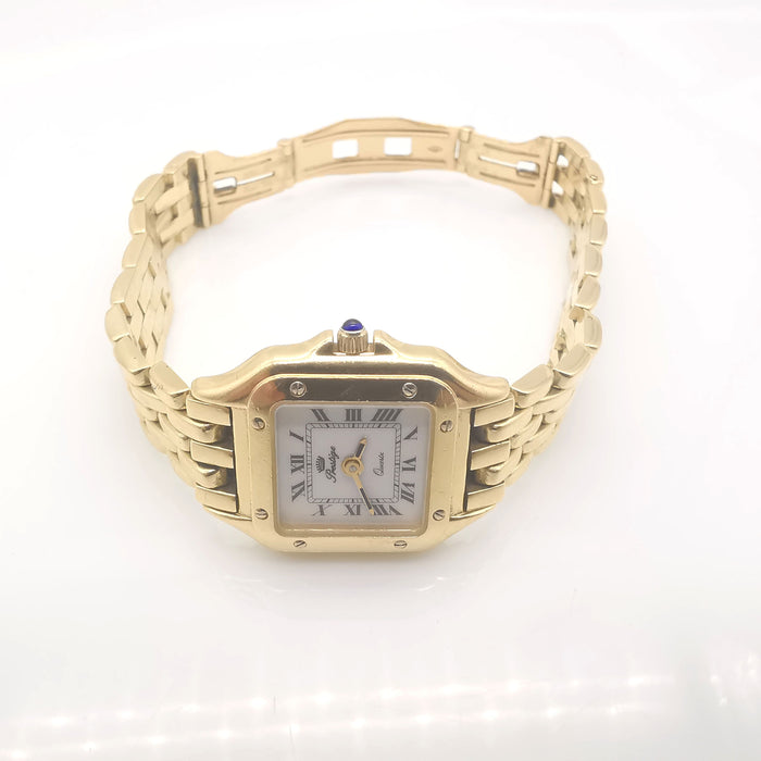 Montre PRESTIGE Montre femme or jaune 58 Facettes