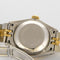 Montre Montre Rolex Modèle Datejust 26 mm en Or 18K et Acier Computer Dial 58 Facettes