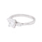 Bague 53 Bague or blanc, diamant 1,08 carat. 58 Facettes 33536