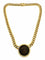 Collier BVLGARI. Collection "Monete", collier or jaune et diamants 58 Facettes