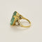 Bague Le Jardin deux ors, émeraude et diamants