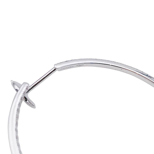 Boucles d'oreilles Boucles d'oreilles Messika, "Eden", or blanc, diamants. 58 Facettes 34377