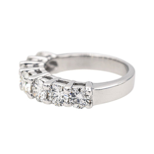 Bague 50 Bague Alliance Or blanc Diamant 58 Facettes 4086045CN