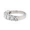Bague 50 Bague Alliance Or blanc Diamant 58 Facettes 4086045CN