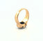 Bague Chevalière vintage en or et diamants 58 Facettes