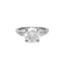 Bague 49 Bague platine avec diamant de 2,02 carats - Certificat HRD 58 Facettes 30455