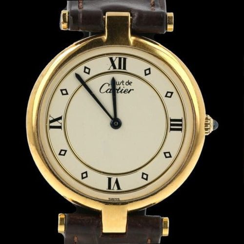 Montre Cartier Montre Must De Cartier Vermeil 58 Facettes MT44854