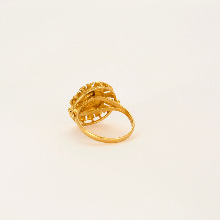 Bague or jaune