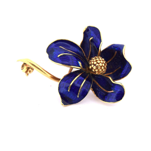 Broche Broche vintage en émail 58 Facettes