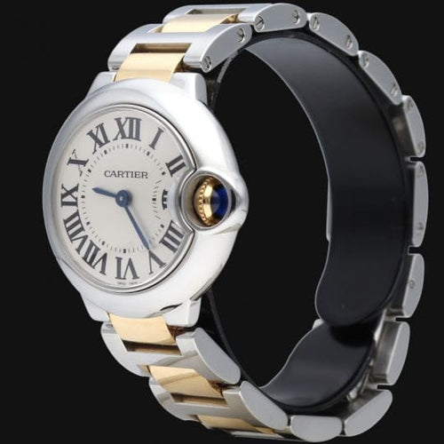 Montre Cartier Montre Ballon Bleu De Cartier 28Mm Quartz 58 Facettes MT44796