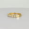 Bague opales facettées en or jaune 14k