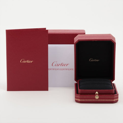 Bague 52 CARTIER - Bague Ballerine platine - Full set 58 Facettes