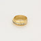 Bague 56 Bague jonc en or jaune 18K diamants 58 Facettes ALE42765