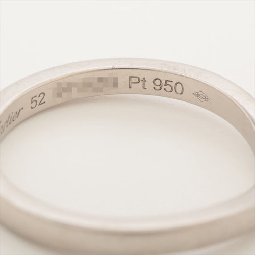 Bague 52 CARTIER - Bague Ballerine platine - Full set 58 Facettes