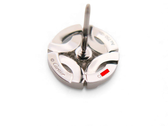 Boucles d'oreilles boucles d'oreilles CARTIER galanterie diamants 0.7ct or 18k s 58 Facettes 271158