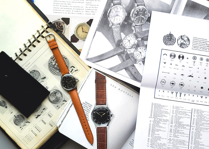 Jaeger-LeCoultre E109 WWII Era 1940 Military Style Officer Small Seconds Vintage Cal 469 WW2 58 Facettes