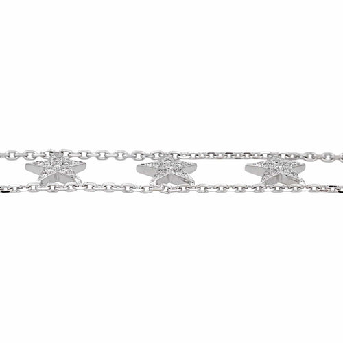 Bracelet Bracelet Or blanc Diamant 58 Facettes 4673468RV