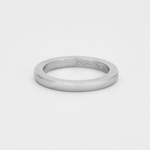 Bague 54 PIAGET - Alliance en platine avec diamant 58 Facettes B2