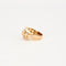 Bague 55 Bague Tank or rose diamant 58 Facettes