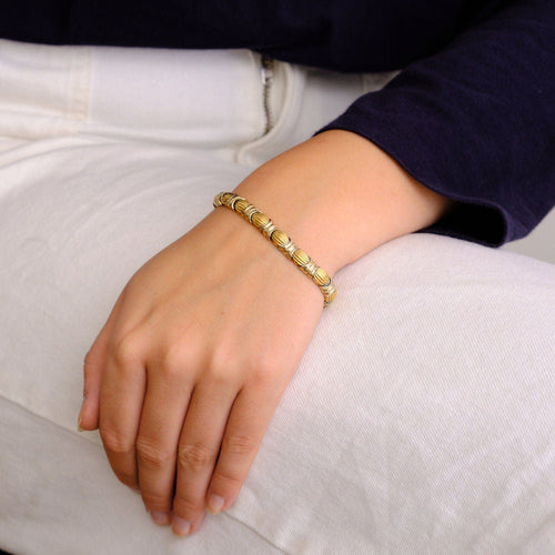 Bracelet en or jaune
