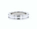 Bague 49 Bague Bulgari B.zero1 en or blanc, anneau simple 58 Facettes 14786